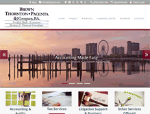 Tablet Screenshot of btpcpas.com